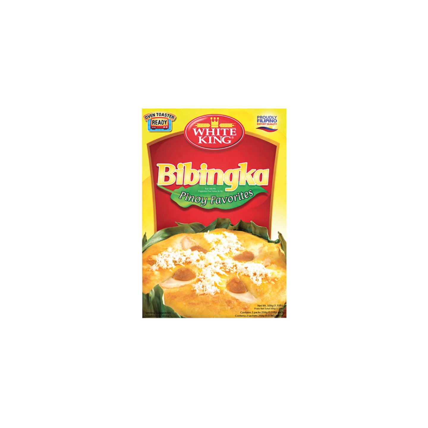Mix Bibingka (farine De PÂte Au Riz) White King 8 X 500 G